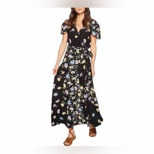 Free People Jess Wrap Floral Dress